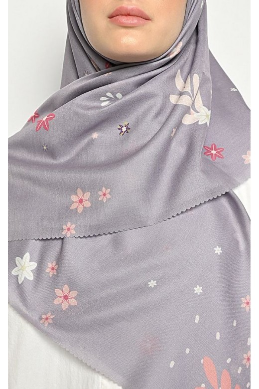 Virametha Jasmine Square Lasercut Dusty Purple